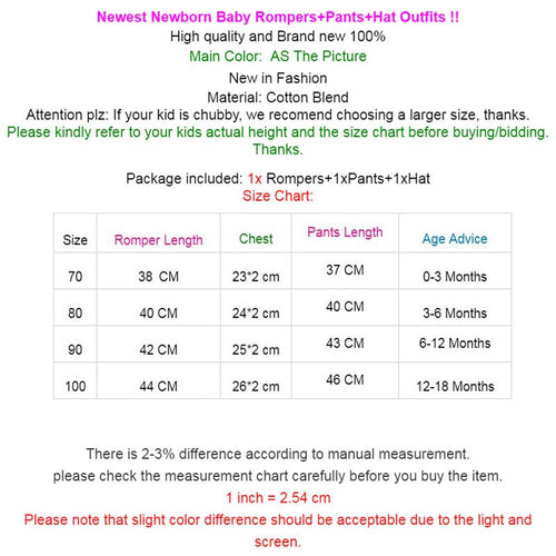 0-18M Casual Summer Newborn Baby Boy Clothes Sets