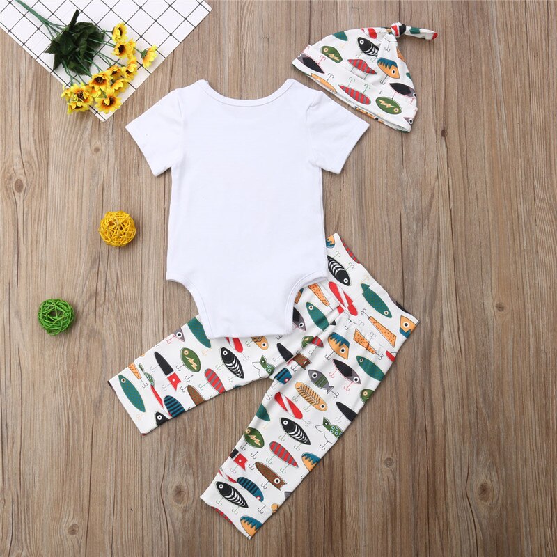0-18M Casual Summer Newborn Baby Boy Clothes Sets