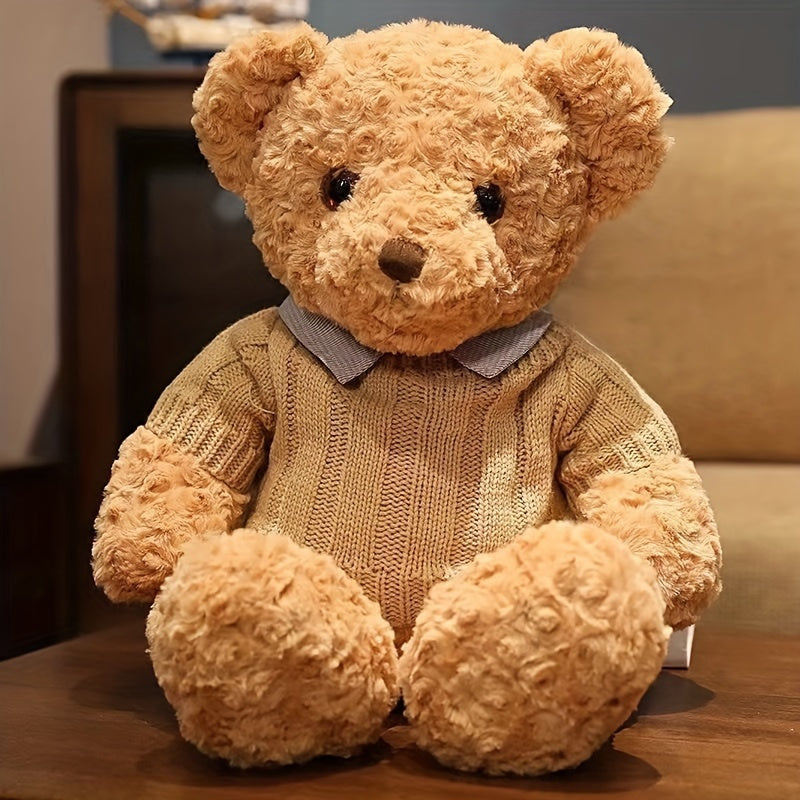 Teddy Bear Plush Doll with Birthday Hat