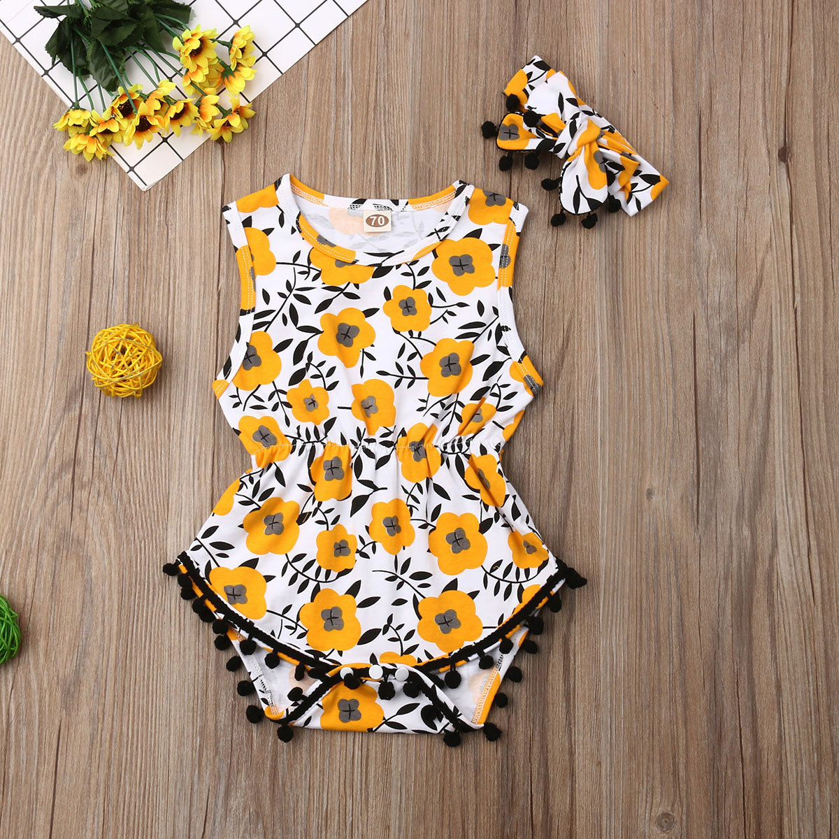 Style Newborn Baby Girl Summer Clothes