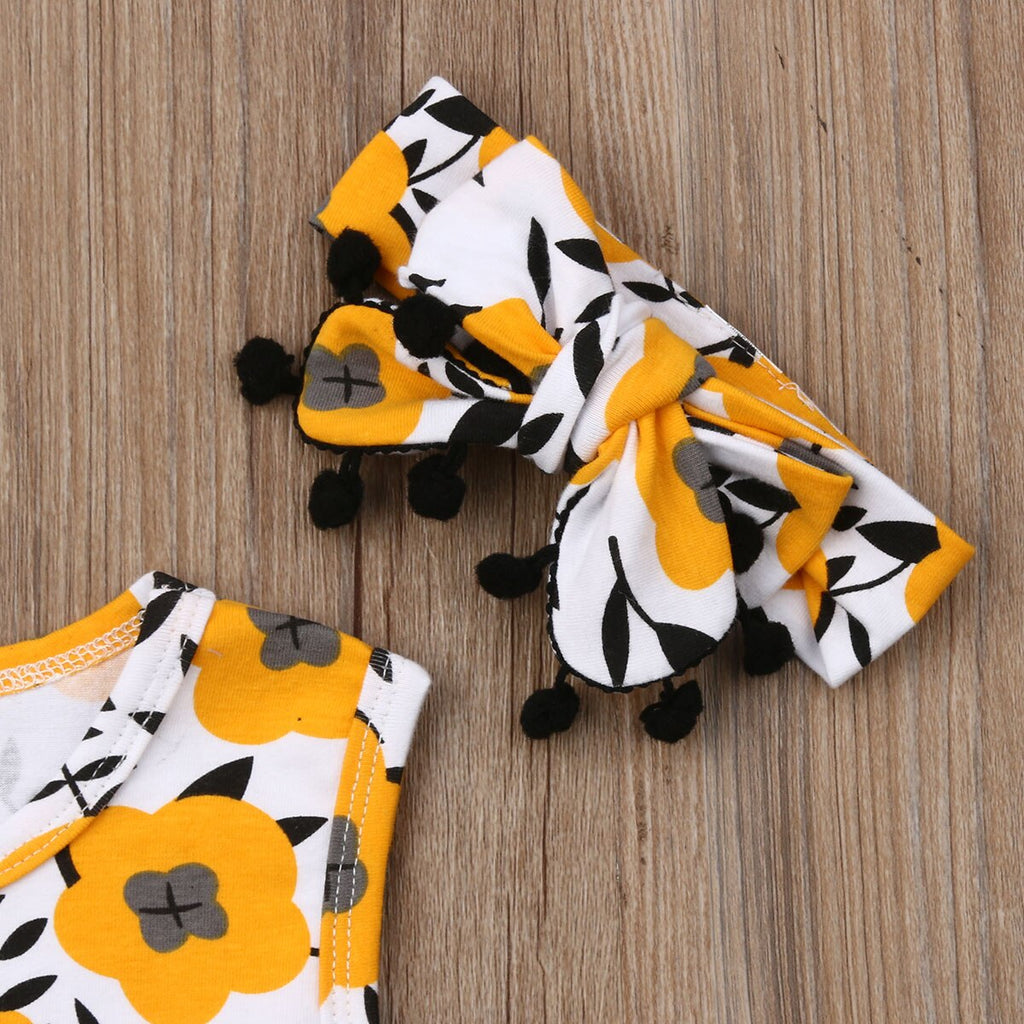 Style Newborn Baby Girl Summer Clothes