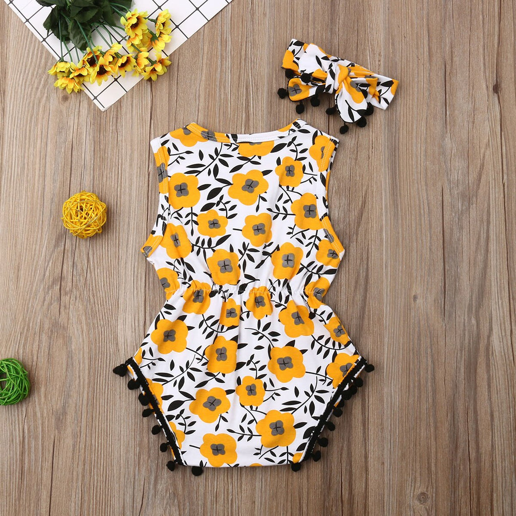 Style Newborn Baby Girl Summer Clothes
