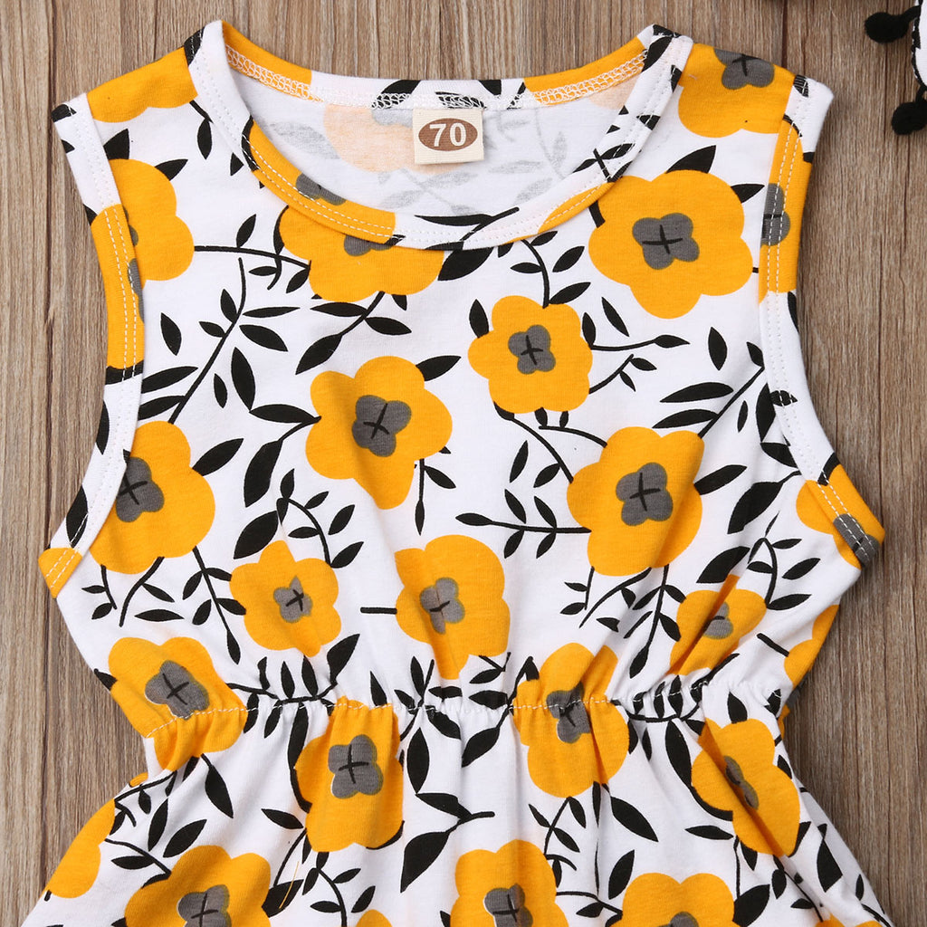 Style Newborn Baby Girl Summer Clothes