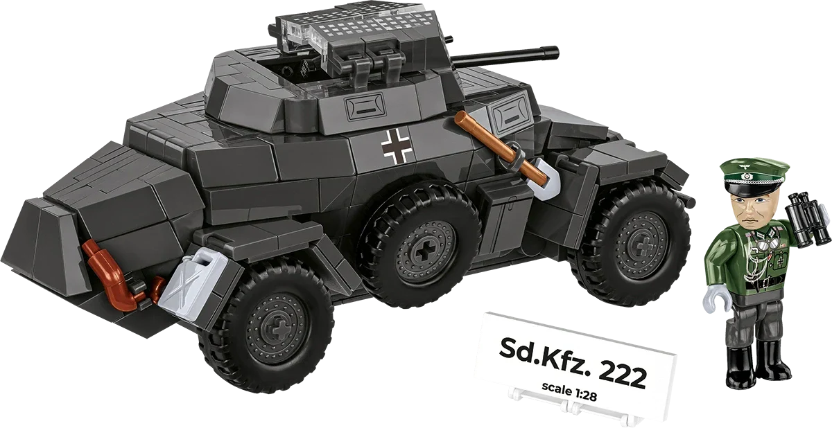 Cobi 2657 World War II Sd.Kfz.222 502 pcs