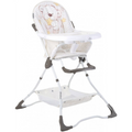 White Teddy Bear Dual tray, High chair