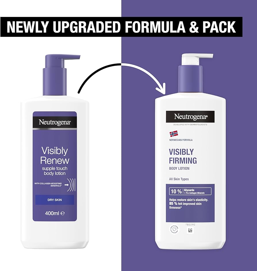Johnson Neutrogena Norwegian Formula Visibly Firming Elasti Boost Body Lotion 400ml