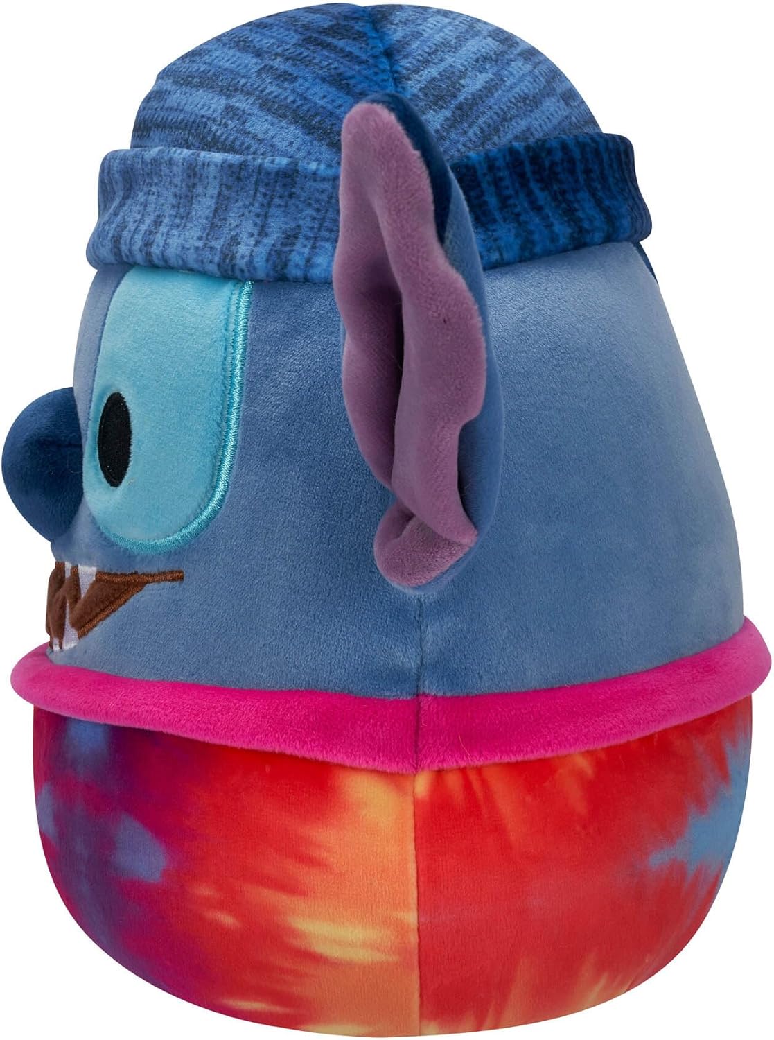 Squishmallows 8''Stitch Tie Dye Wearing Beanie Plush
