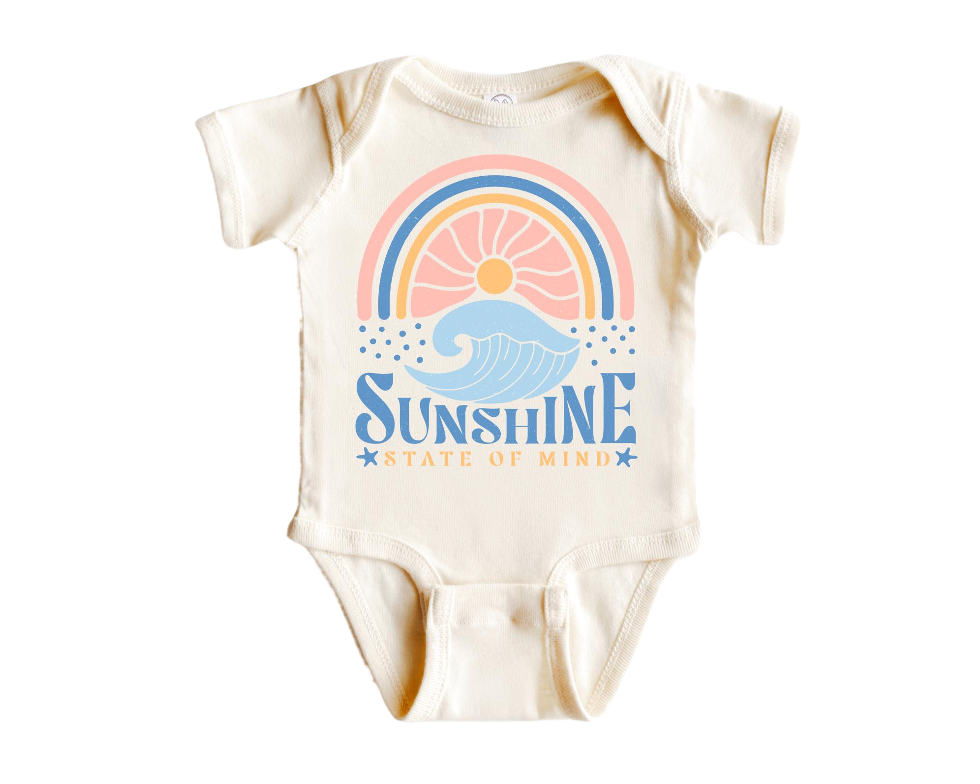 Sunshine Summer - Baby Boy Girl Clothes Infant Bodysuit Funny Cute