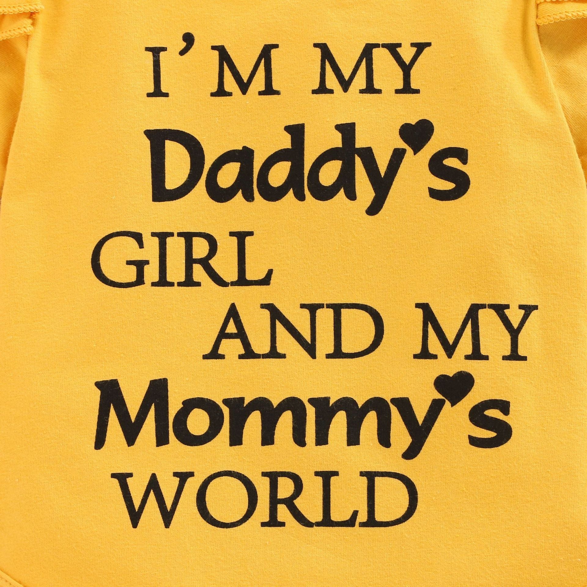 SunnyBloom™ – 3-Piece Baby Girl Sunflower Outfit