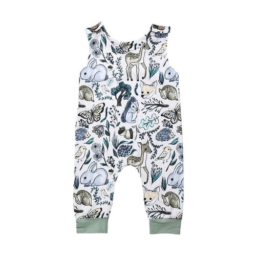 Cute Summer Infant Baby Girl Boy Cotton Clothes