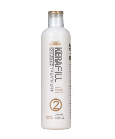 Kerafill Professional Keratin Hair Reconstructor Hair Straight & Repairs 280ml