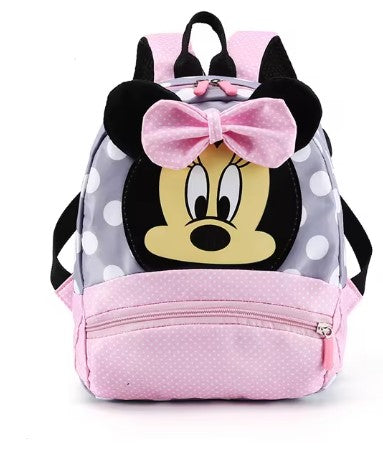 Disney Cartoon Backpack For Baby Boys Girls Minnie Mickey Mouse Children Lovely