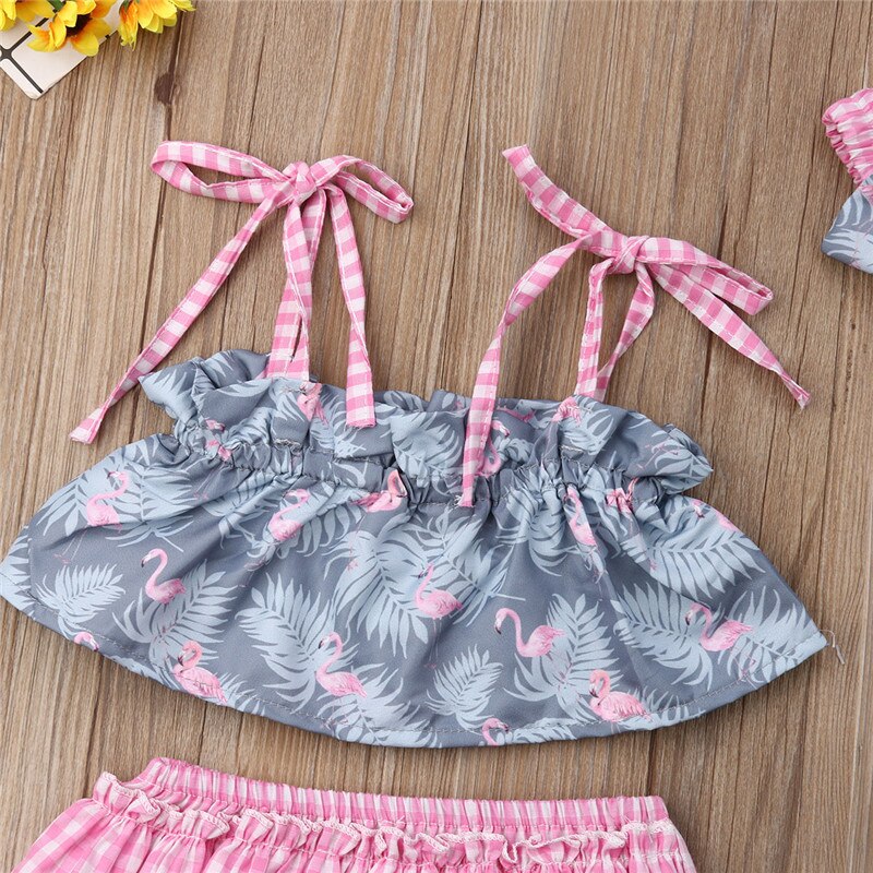 Newborn Baby Girls Cute Summer Beach Clothes