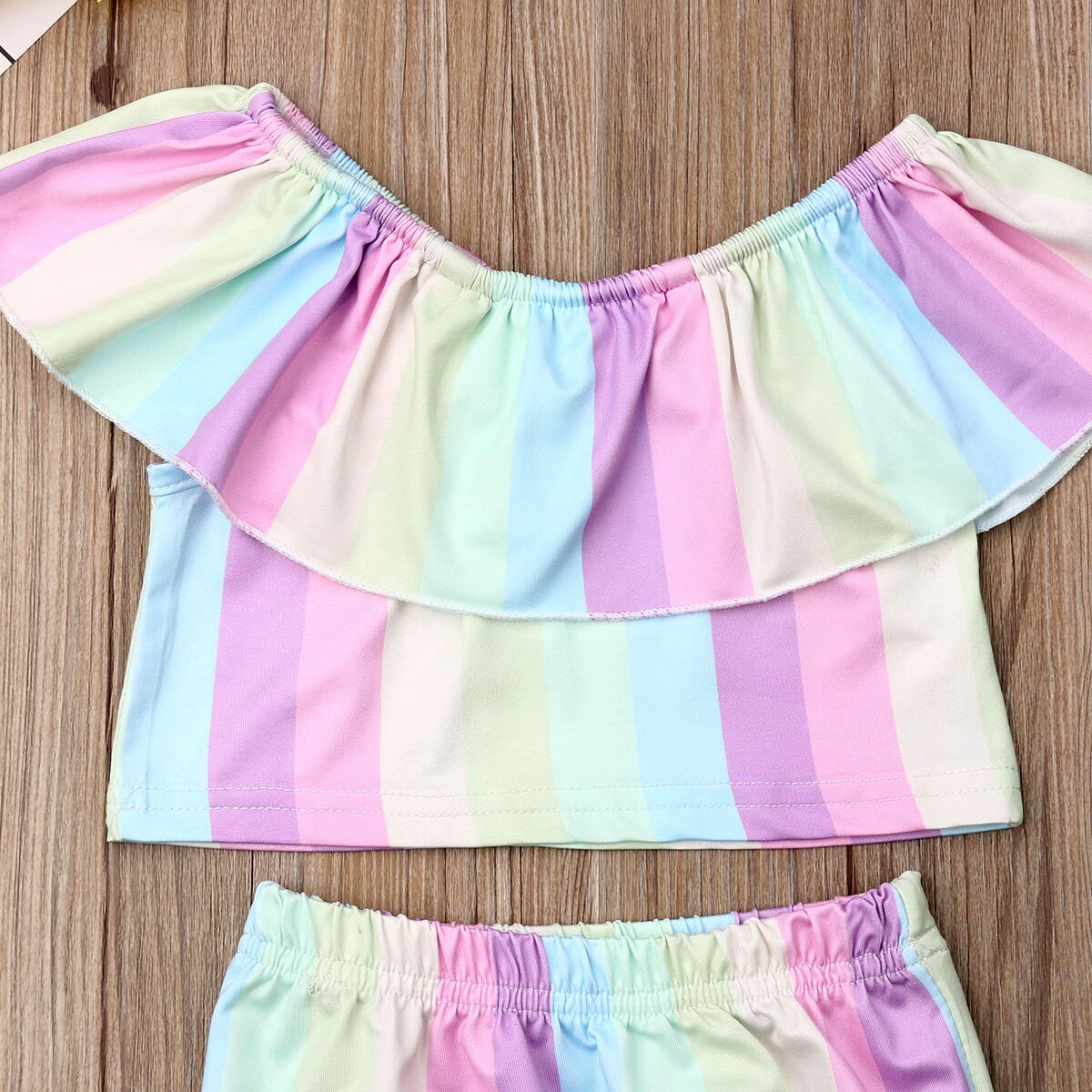 Newborn Infant Baby Girls Summer Clothes Sets 0