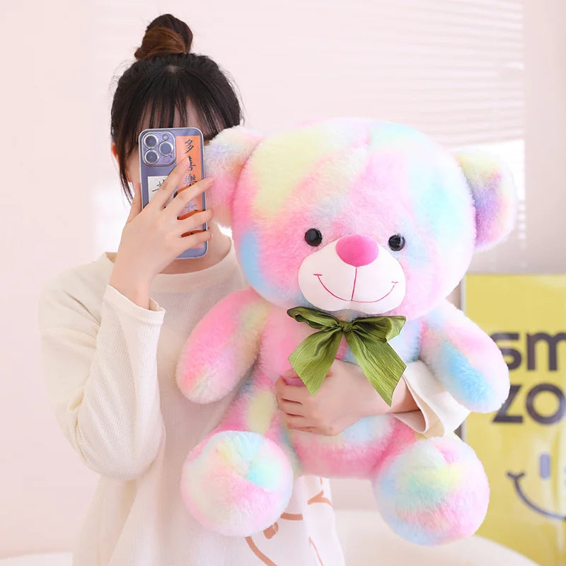 Rainbow Teddy Bear