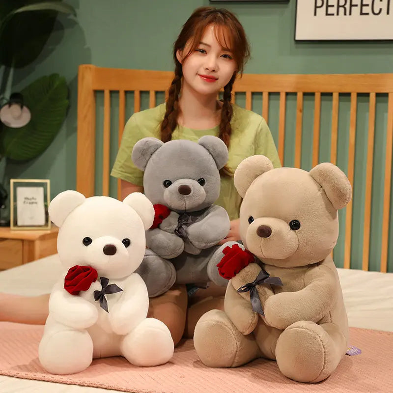 Roses Teddy Bear