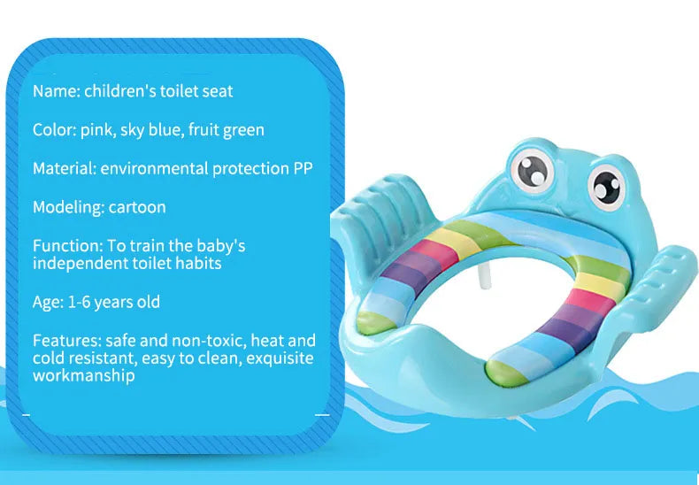 NNEOBA Removable Baby Toilet Training Seat - Blue
