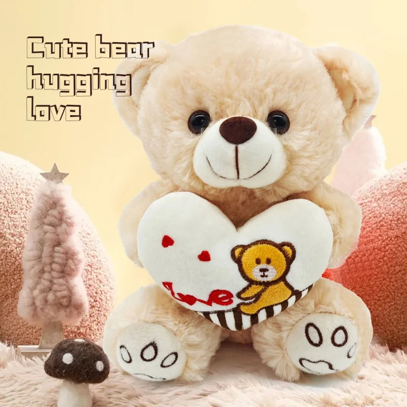 Teddy Bear Heart Plush