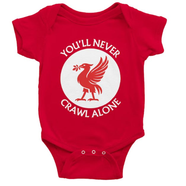Liverpool Baby Short Sleeve Bodysuit Baby grow (6M/12M/18M)