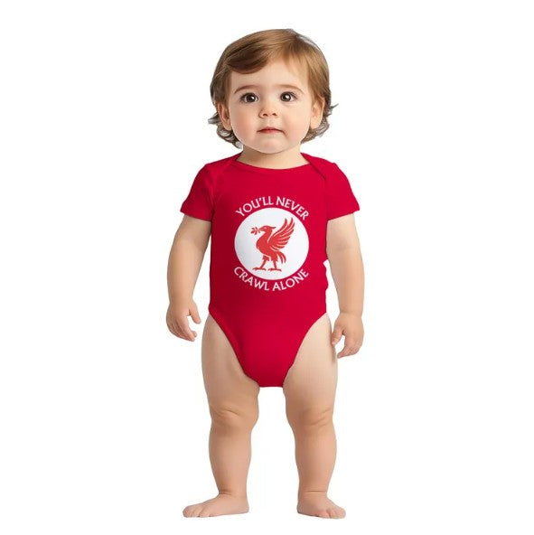 Liverpool Baby Short Sleeve Bodysuit Baby grow (6M/12M/18M)