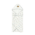 Lively Tiger Extra Warm Cotton Baby White Swaddle Wrap