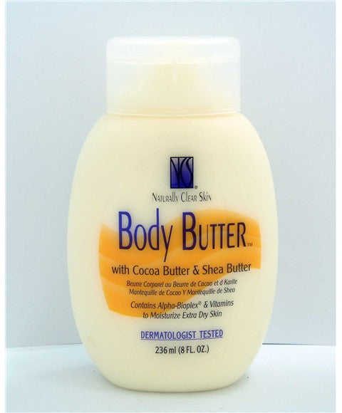 BioCare Naturally Clear Skin Body Butter With Cocoa Butter And Shea Butter 236ml
